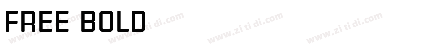FREE BOLD字体转换 FREE BOLD字体转换